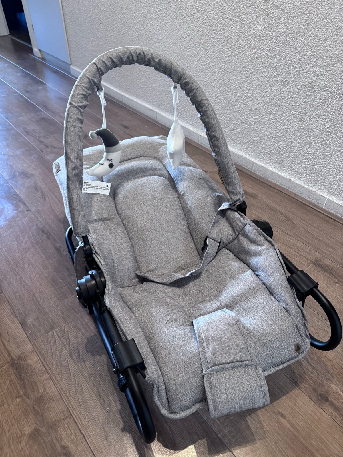 Topmark Wipstoel/Babywipper Grijs - Zo goed als nieuw, Ophalen, Zo goed als nieuw