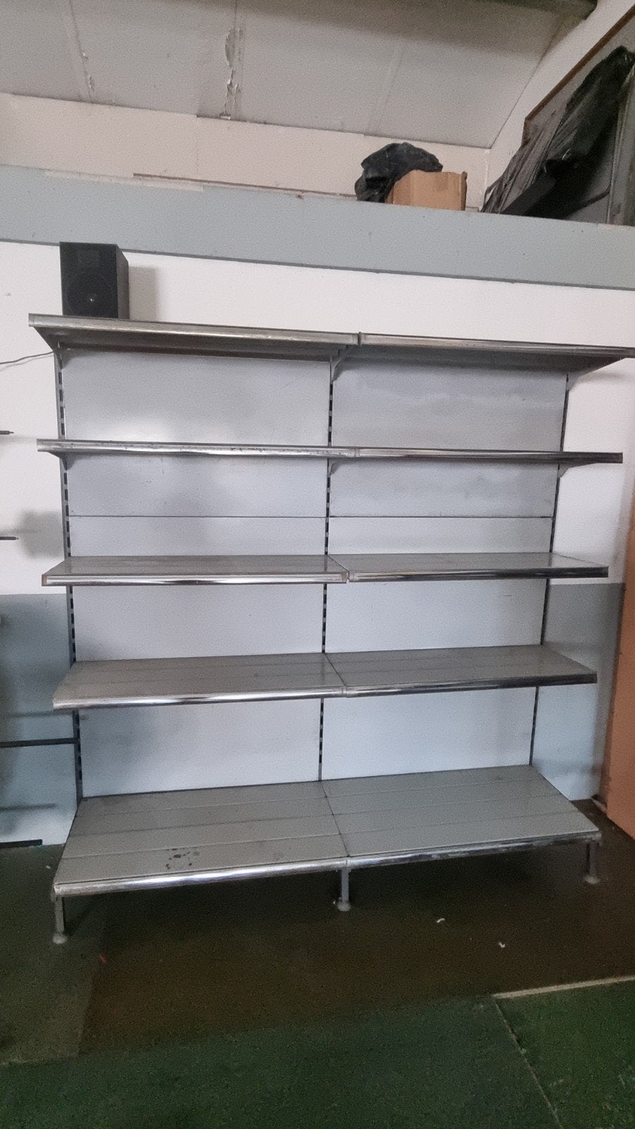 Metalen Winkelstelling met 4 Planken, Ophalen of Verzenden