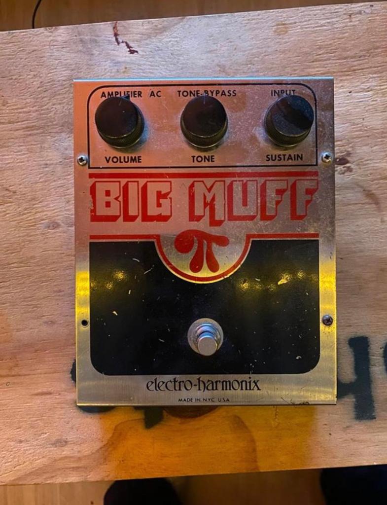 Electro-Harmonix 1978 Big Muff V5 Tone Bypass op-amp, Muziek en Instrumenten, Effecten, Ophalen of Verzenden, Zo goed als nieuw