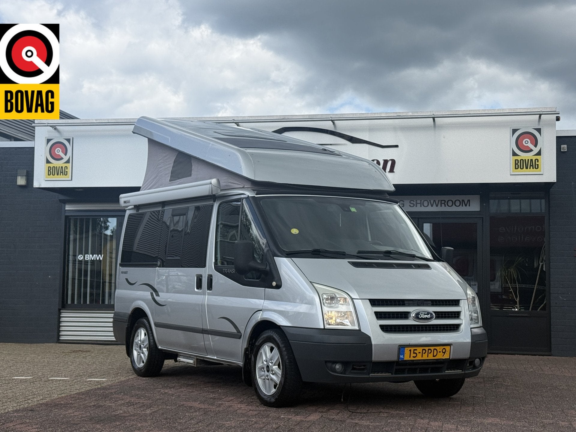 Westfalia ford nugget 4 slaapplaatsen airco hefdak lmv stand, Caravans en Kamperen, Campers, Buscamper of Camperbus, Ringverwarming