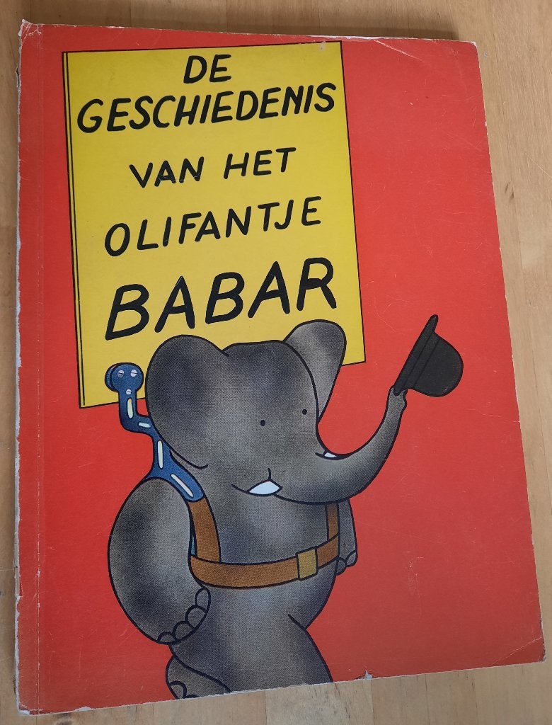 DE GESCHIEDENIS VAN HET OLIFANTJE BABAR - 3 DELEN IN 1 BOEK, Ophalen of Verzenden, Gelezen