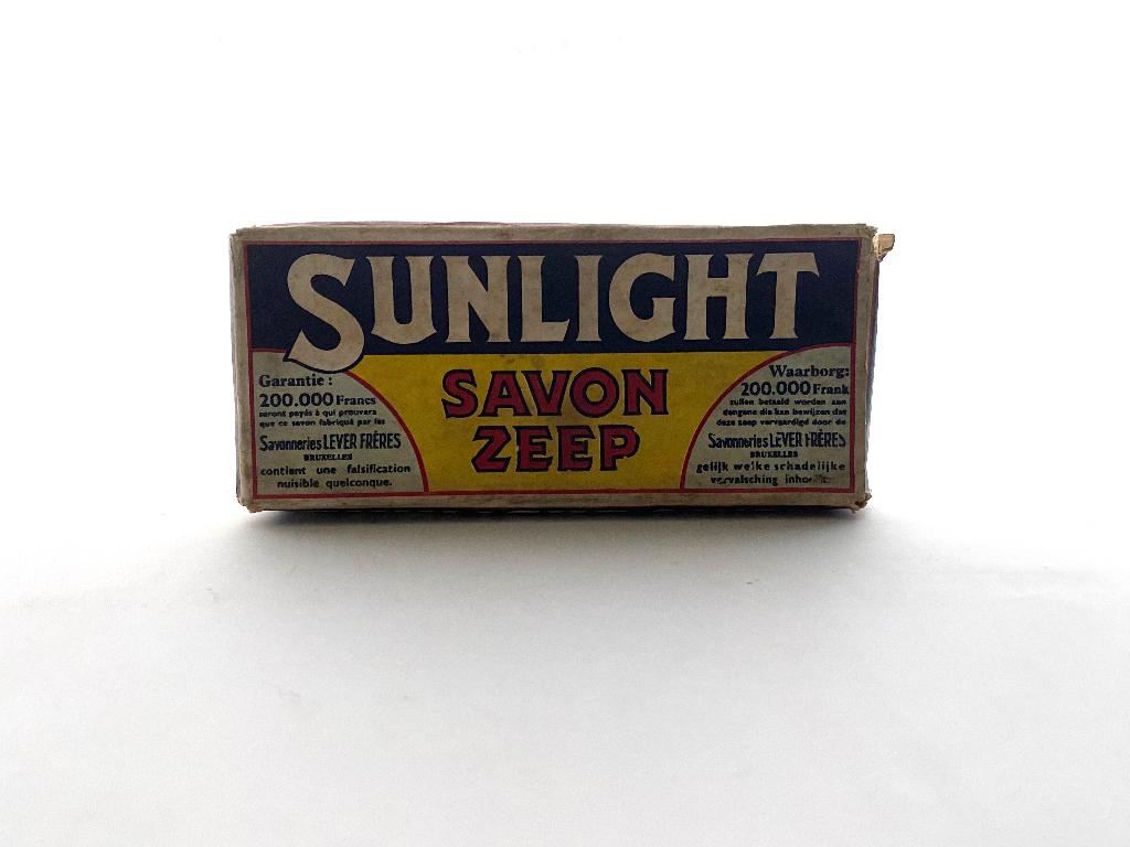 Oude verpakking (met inhoud) Sunlight, Ophalen of Verzenden, Verpakking