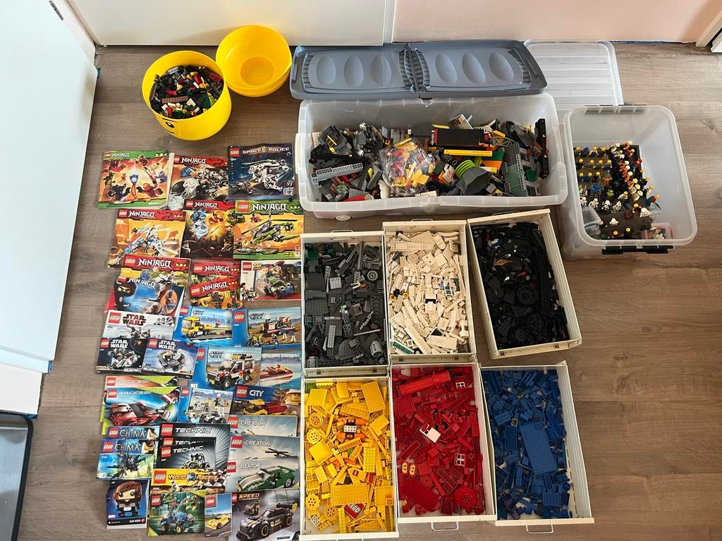 Grote partij LEGO Ninjago, Star Wars, Minecraft en meer!, Ophalen of Verzenden, Zo goed als nieuw