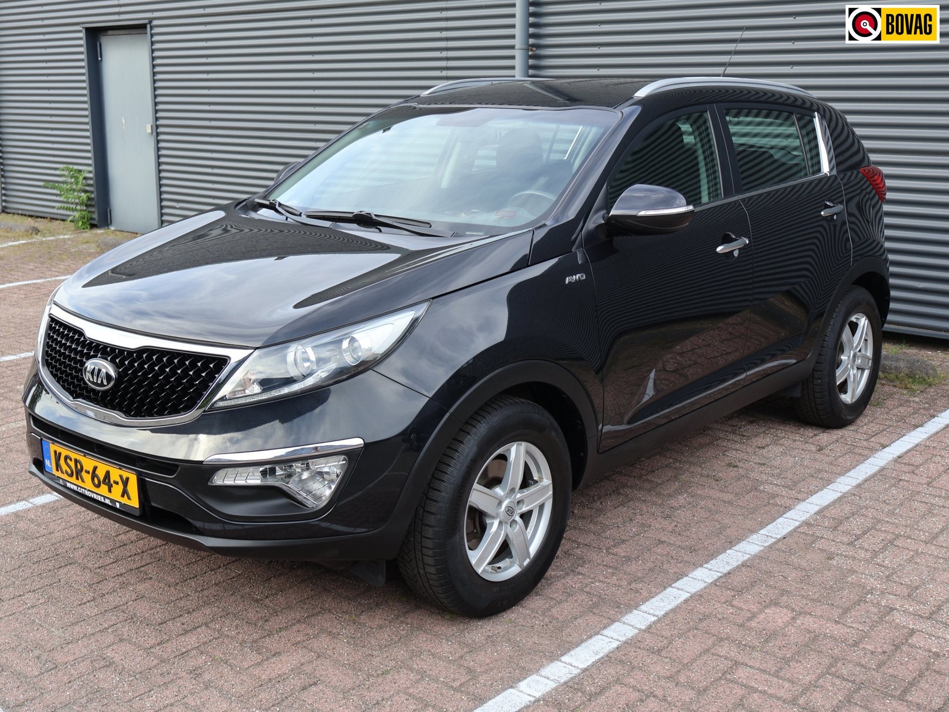 Kia SPORTAGE 2.0 Plus Pack AWD Camera PDC Airco Cruise Trekh, Automaat, Stof, Gebruikt, 4 cilinders