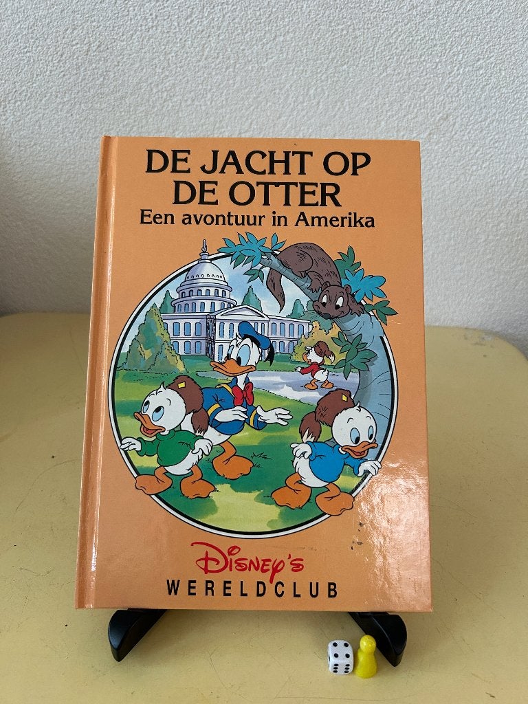 Disney's Wereldclub - De jacht op de otter (Amerika), Boeken, Fictie algemeen, Ophalen of Verzenden, Zo goed als nieuw, Disney