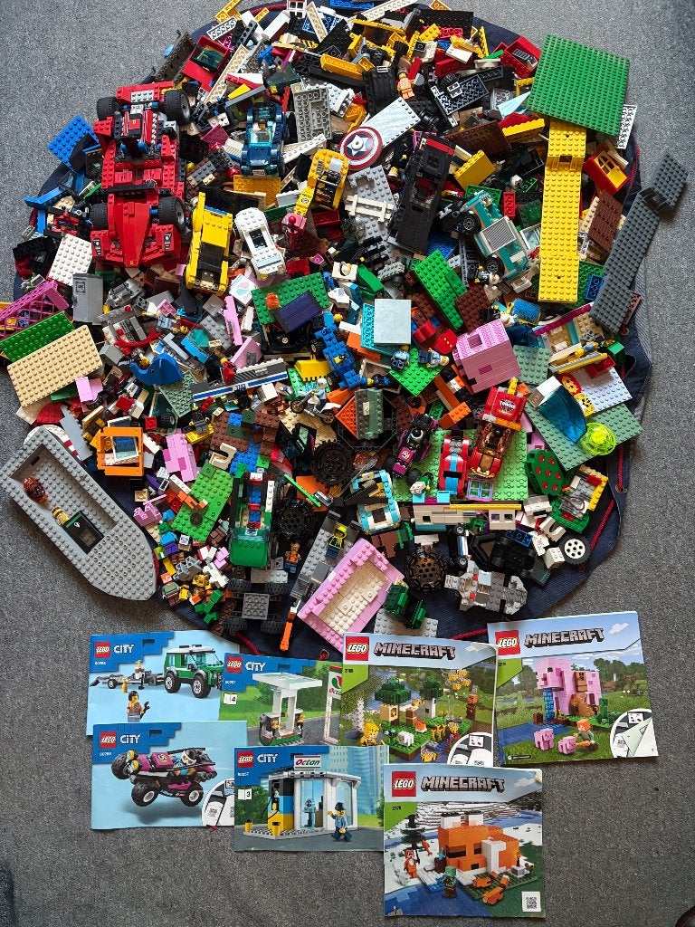 Partij originele Lego ongeveer 8,5 kg, Ophalen of Verzenden, Gebruikt, Losse stenen, Lego