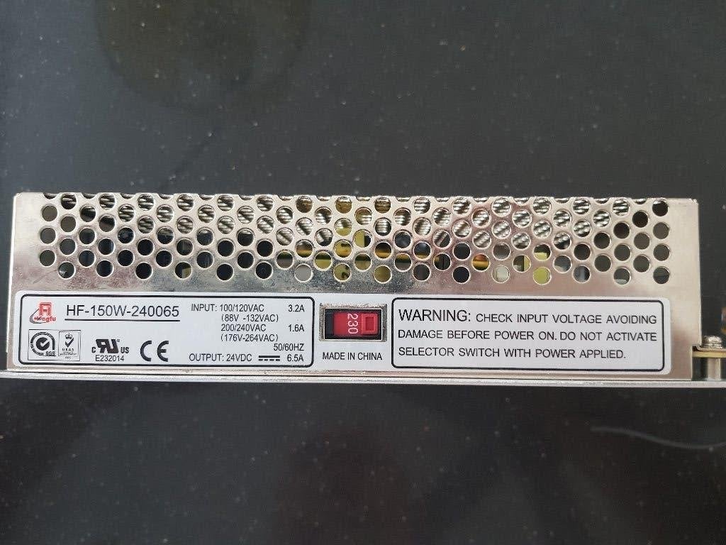 24V voeding 6,5A, Ophalen of Verzenden, Zo goed als nieuw