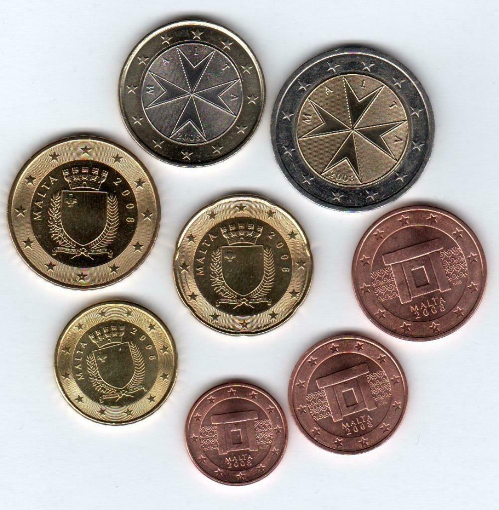 Malta Euro Mintset 2008 Verpakt in boksje., Postzegels en Munten, Munten | Europa | Euromunten, Ophalen of Verzenden, Malta, Overige waardes