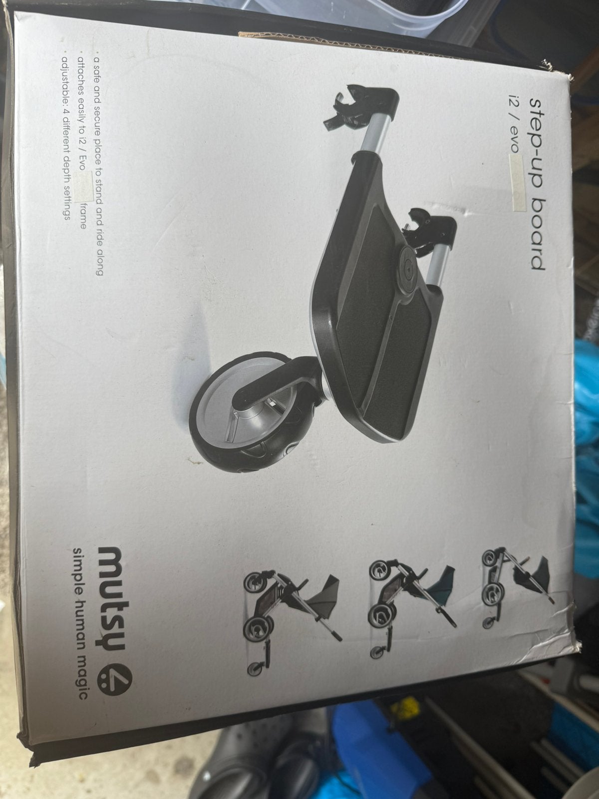 Mutsy Evo Kinderwagen Meerijdplankje, Ophalen of Verzenden, Nieuw
