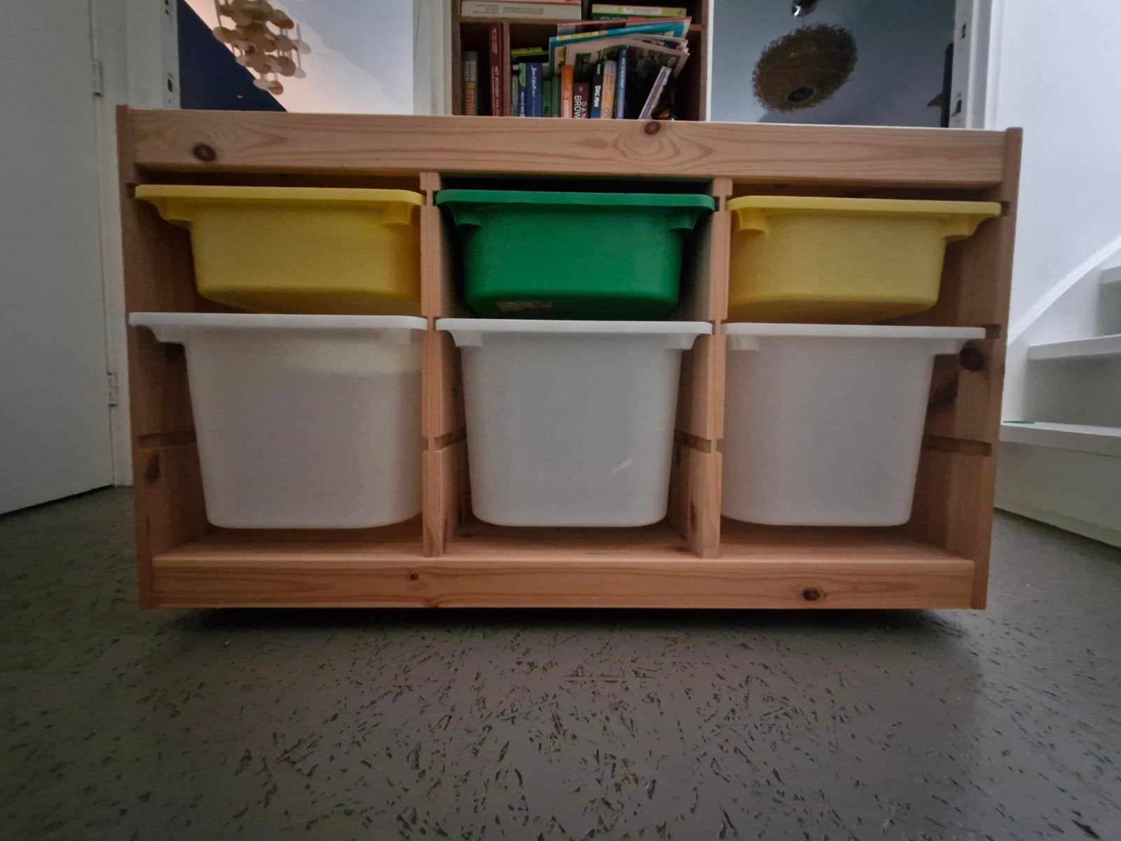 Trofast houten ikea opbergrek met bakken., Ophalen, Overige typen