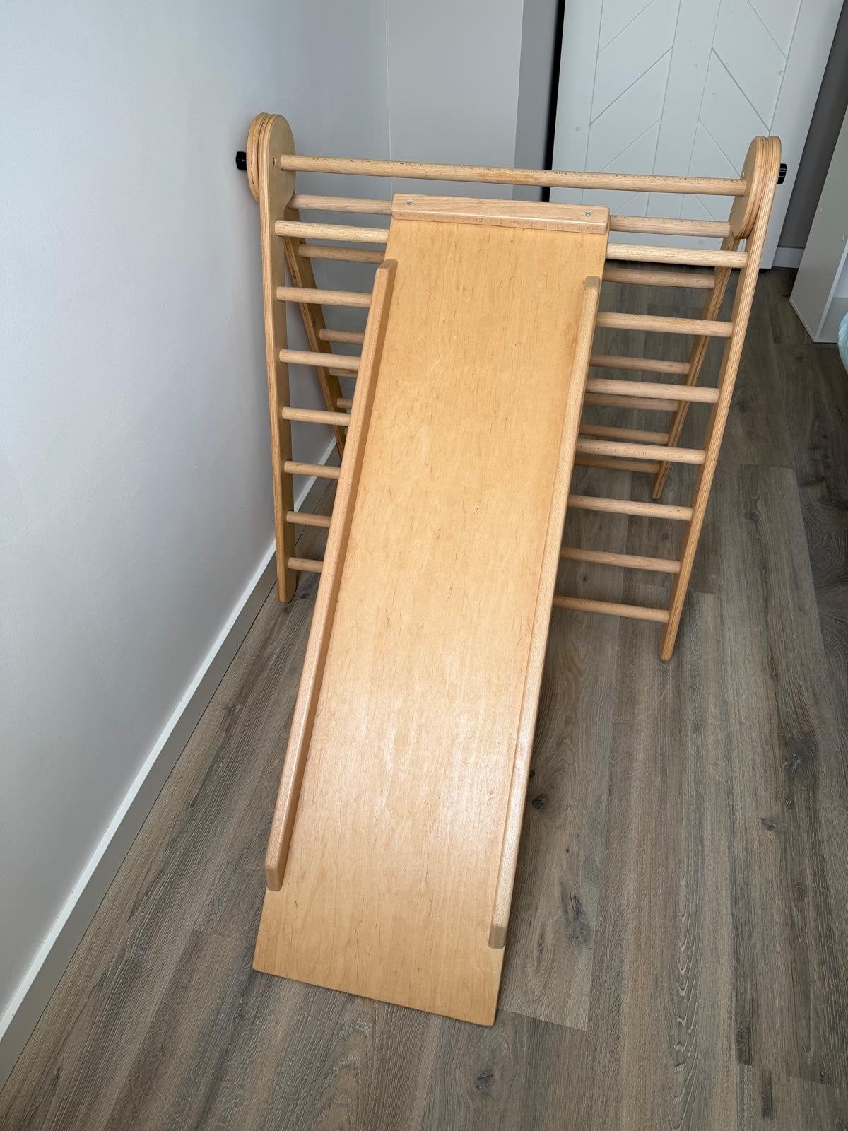 Pikler Driehoek met Glijbaan/Klimrek - Zo goed als nieuw, Kinderen en Baby's, Ophalen of Verzenden, Zo goed als nieuw
