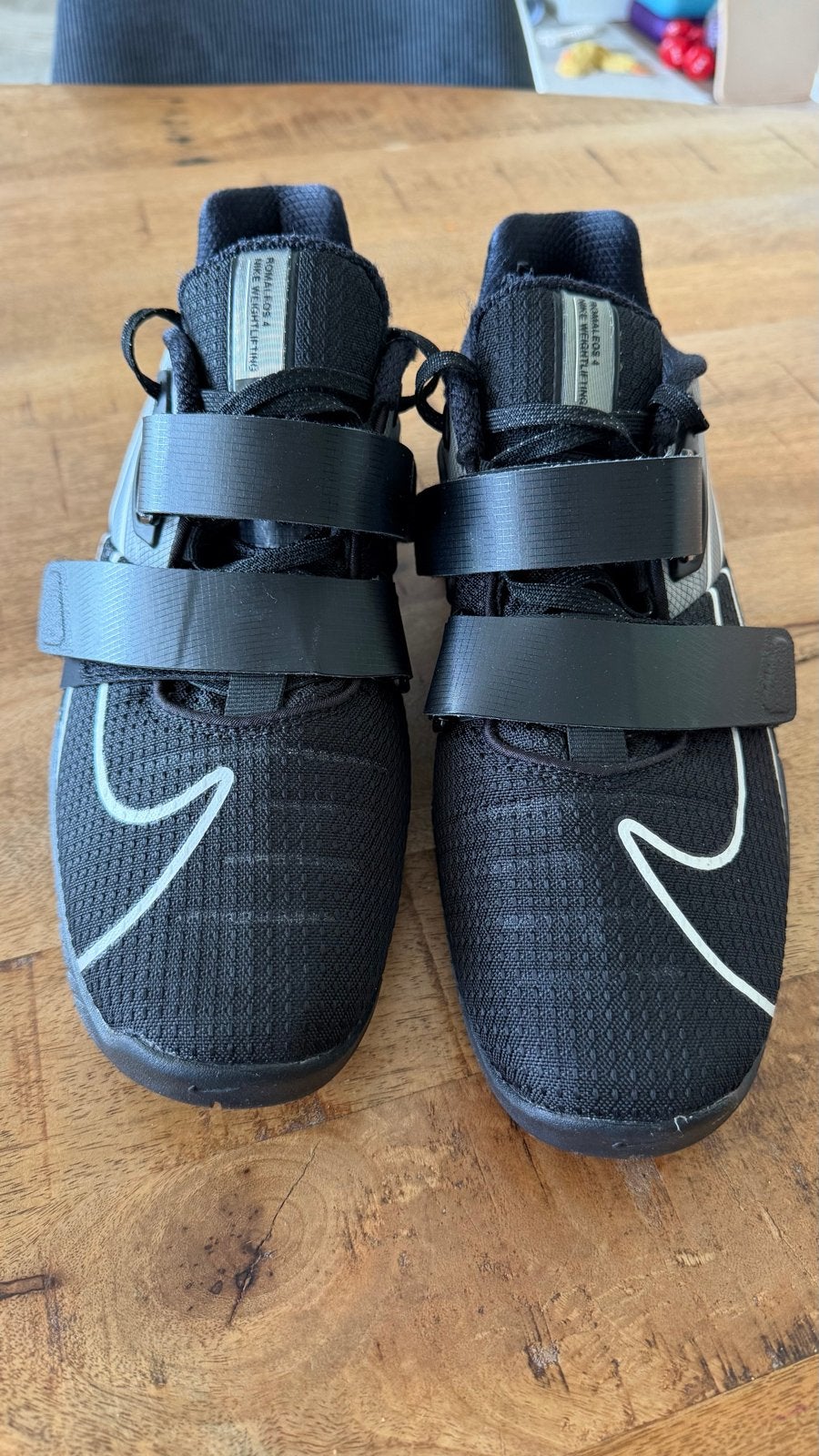 Nike Romaleos 4 gewichthefschoenen - Zo goed als nieuw, Ophalen of Verzenden, Zo goed als nieuw, Sportschoenen, Zwart