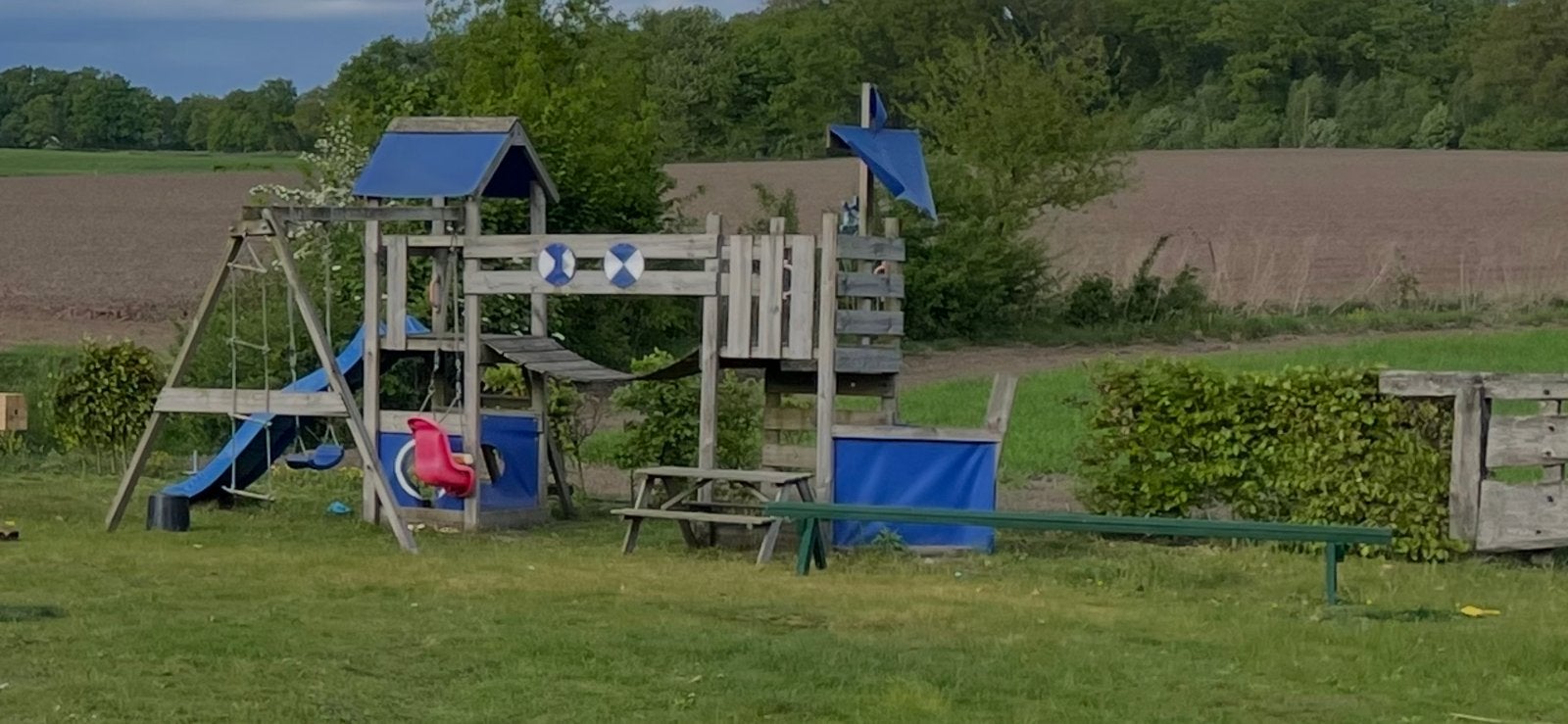 Wickey StormFlyer speeltoestel met schommel en glijbaan, Ophalen, Gebruikt, Schommel