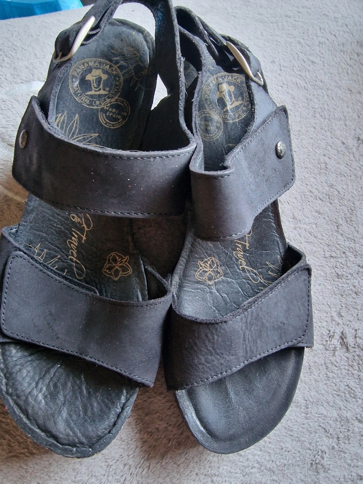 Panama Jack sandalen, zwart, maat 40, Ophalen, Zwart, Sandalen of Muiltjes, Zo goed als nieuw