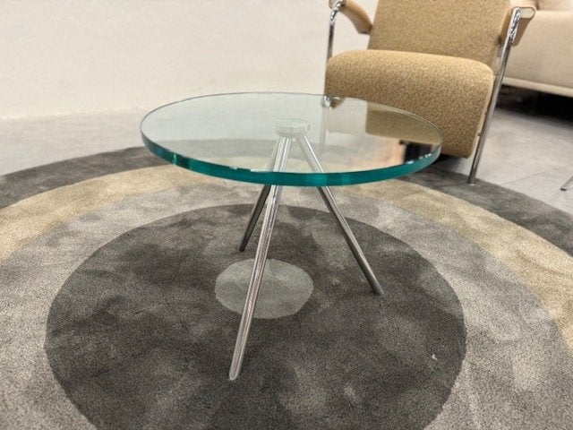 Nieuw Beek Maupertuus Bijzettafel Glas D50 H35 Design Tafel
