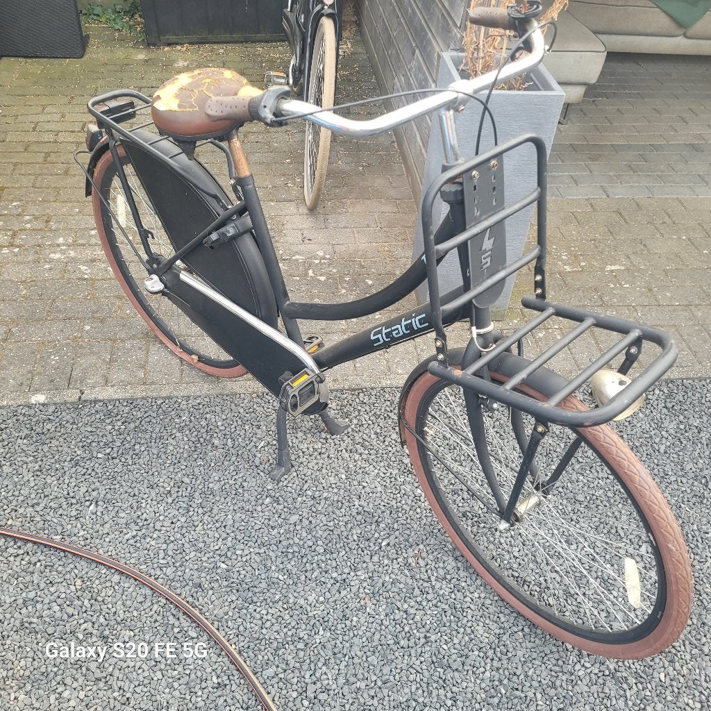 2 fietsen tekoop een static en montego, Fietsen en Brommers, Fietsen | Dames | Omafietsen, Gebruikt, Ophalen
