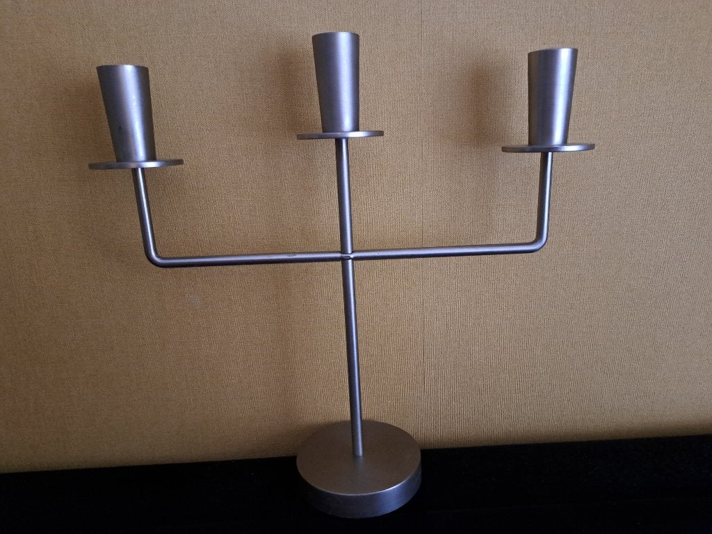 3 armige design kandelaar, Ophalen of Verzenden, Kandelaar