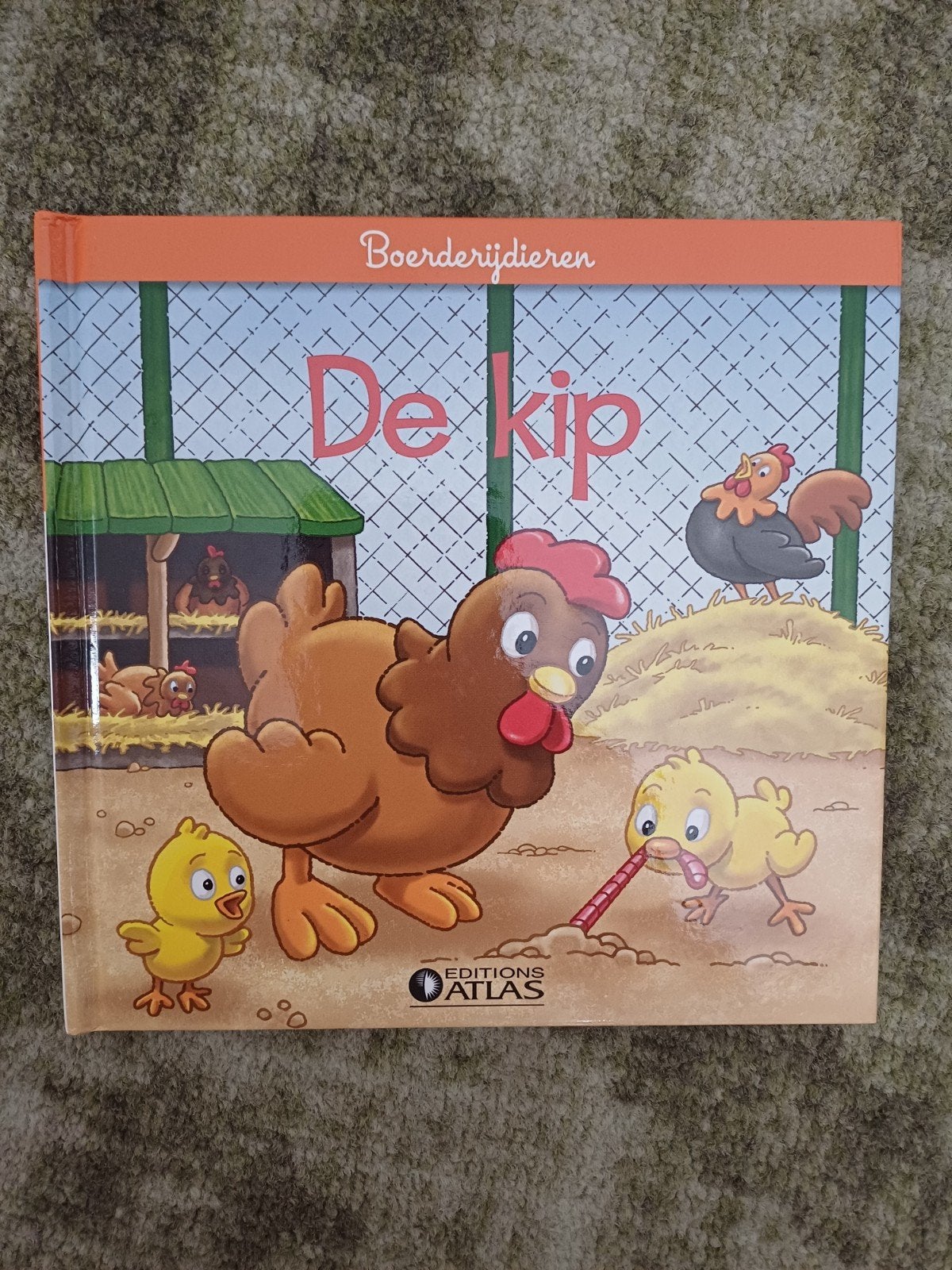 Boerderijdieren: De kip, de haan en de kuikens, Ophalen of Verzenden
