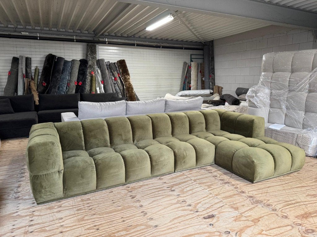 Hoekbank Oriane l Whoon l Room108 l van €3613,- voor €2099,-, Ophalen, 100 tot 125 cm, Hoekbank, 300 cm of meer