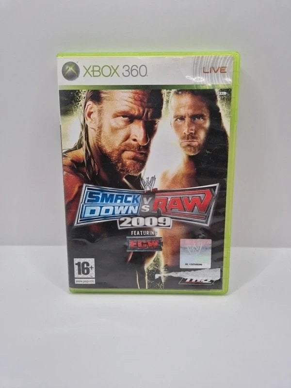 Smack Down vs Raw 2009 Xbox 360, Microsoft Corporation One Microsoft Way Redmond, WA 98052-6399 United States of America (Verenigde Staten) 📞 Telefoon: +1 425-882-8080 support@microsoft.com