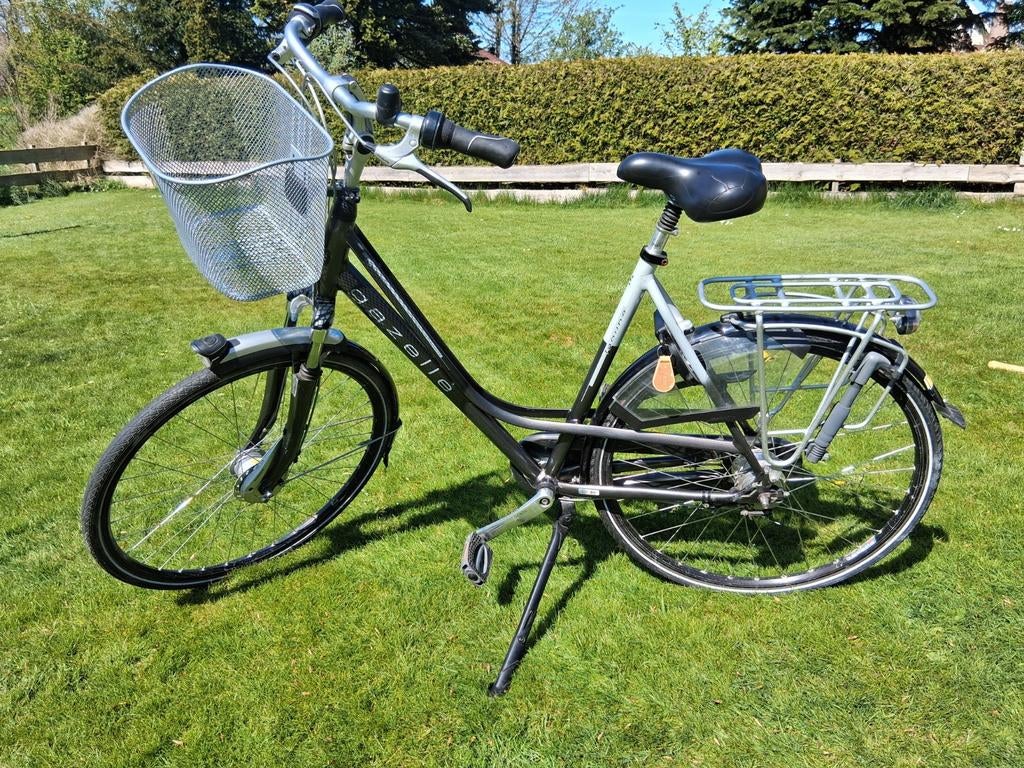 Gazelle Laguna damesfiets, frame 57cm, Ophalen, Gebruikt, Velgrem, Versnellingen
