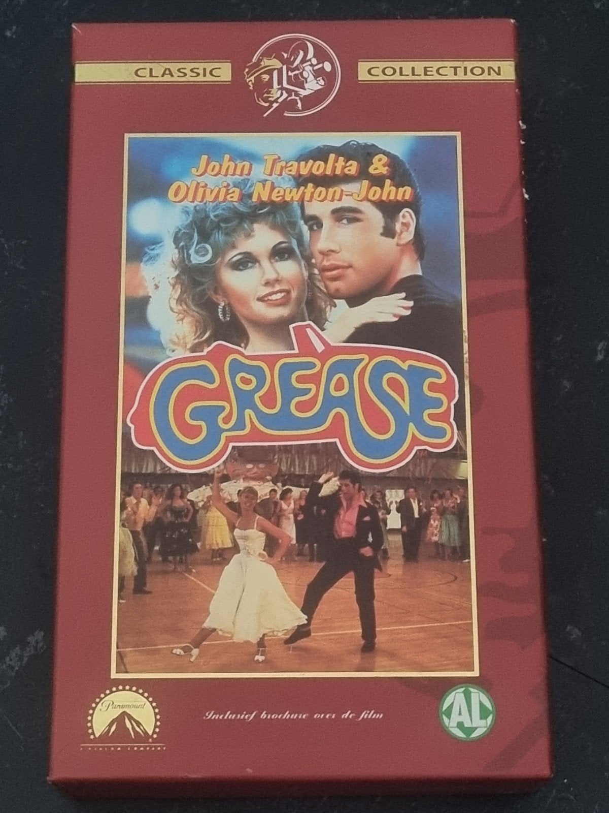 Grease VHS - Classic Collection met John Travolta, Alle leeftijden, Ophalen of Verzenden, VHS, Nederlands ondertiteld
