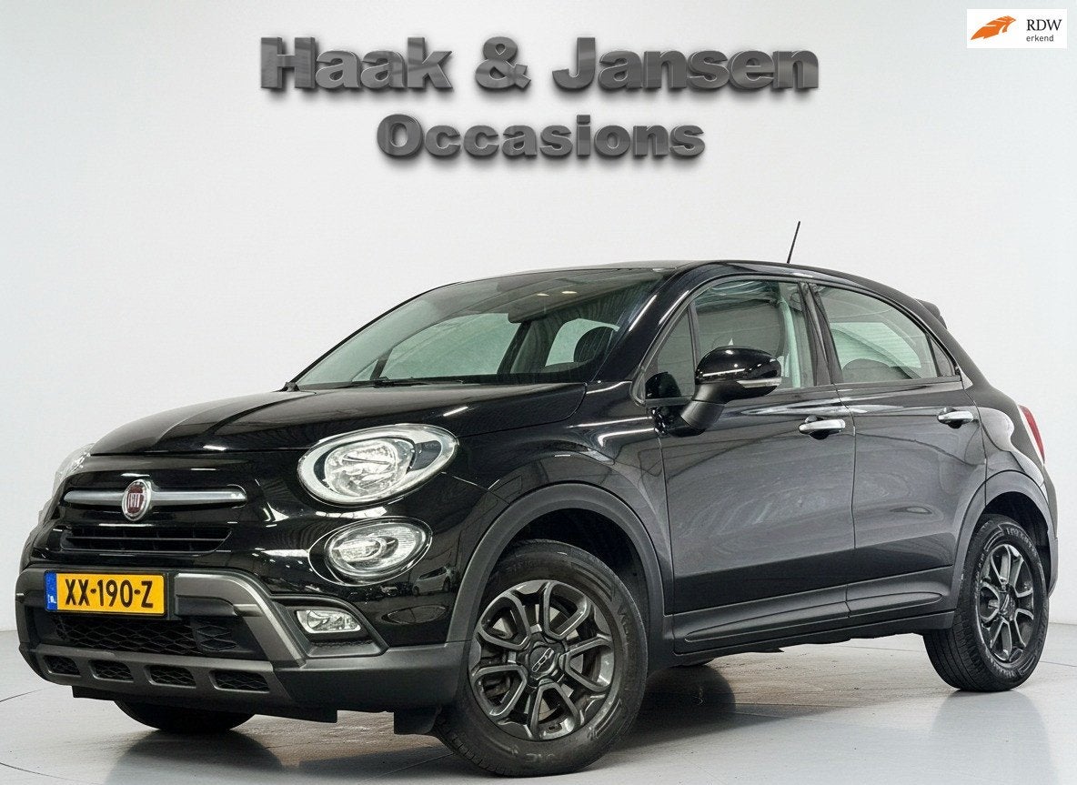 Fiat 500 X 1.4 Turbo MultiAir Lounge Cross Leder Cruise, Auto's, Fiat, Voorwielaandrijving, Gebruikt, 4 cilinders, 500X