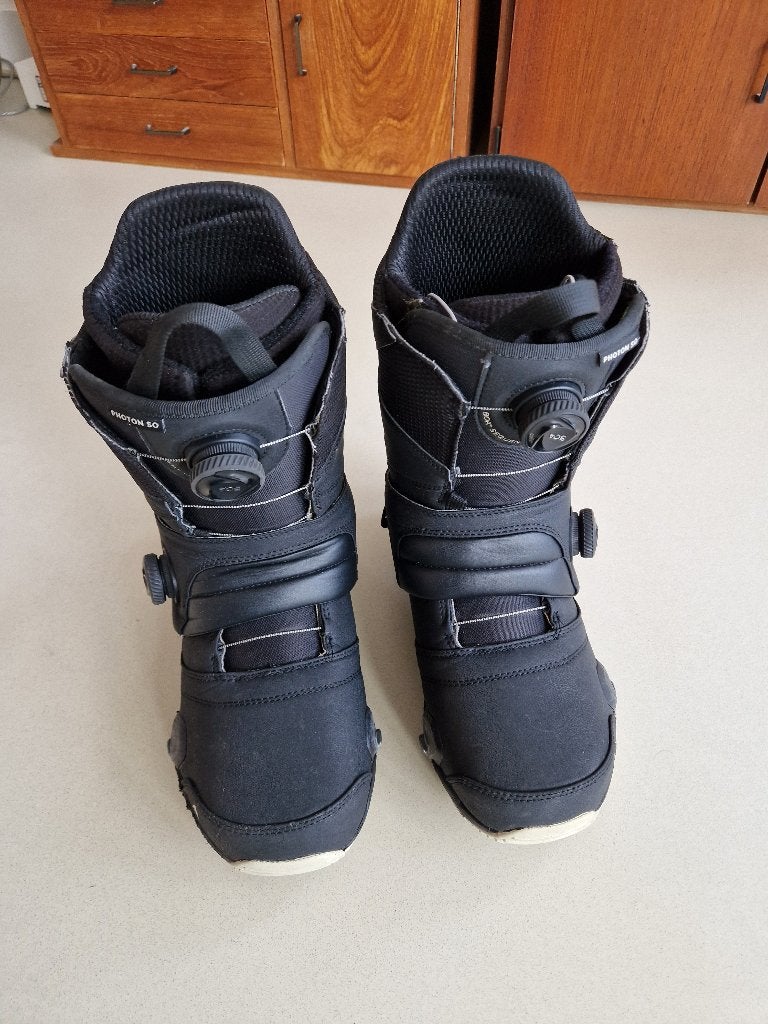 Burton Photon StepOn boots black 45, Ophalen of Verzenden, Zo goed als nieuw, Schoenen