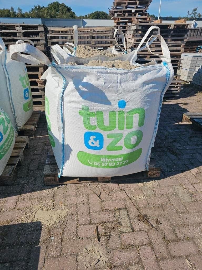 Ophoogzand 1m3 - Tuin & Zo, Tuin en Terras, Ophalen of Verzenden, Nieuw, Ophoogzand