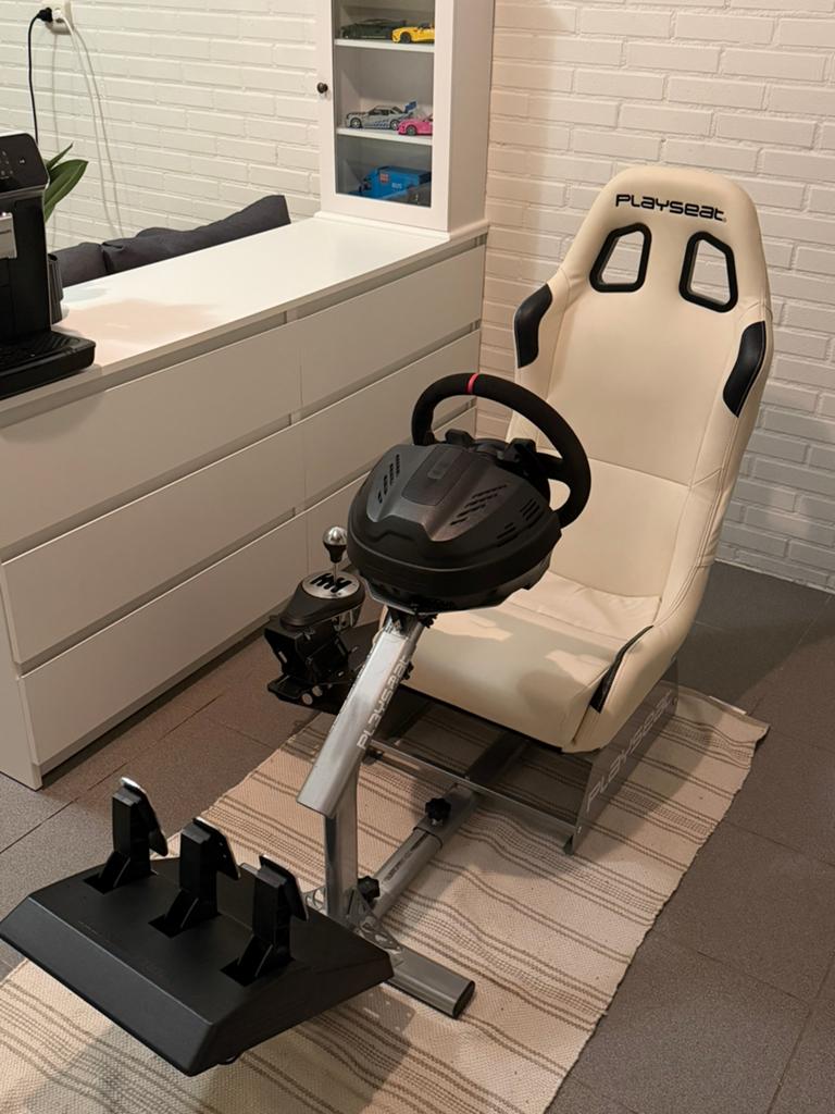 Thrustmaster T300 GT-RS met shifter en playseat., Ophalen, Overige merken, Thrustmaster, Zo goed als nieuw
