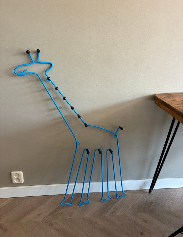 Vintage IKEA kinderkapstok, Zo goed als nieuw, Minder dan 100 cm, Metaal, Ophalen