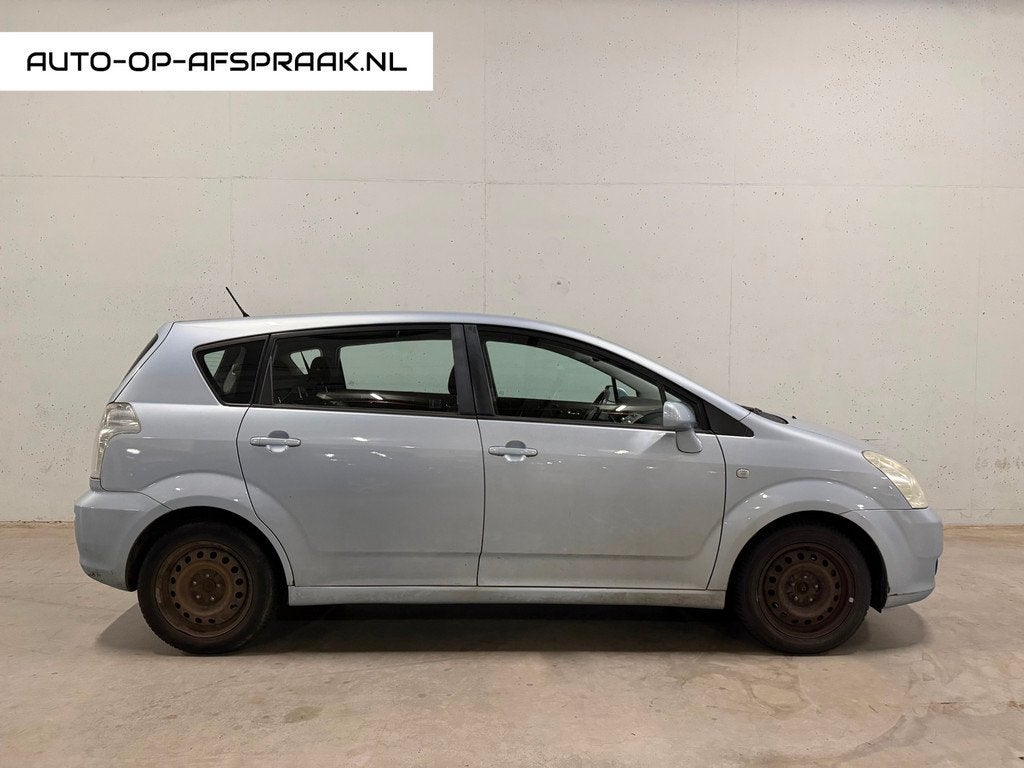 Toyota Verso 1.8 VVT-i Sol 7p Automaat Clima Cruise, 4 cilinders, 129 pk, Blauw, 7 stoelen