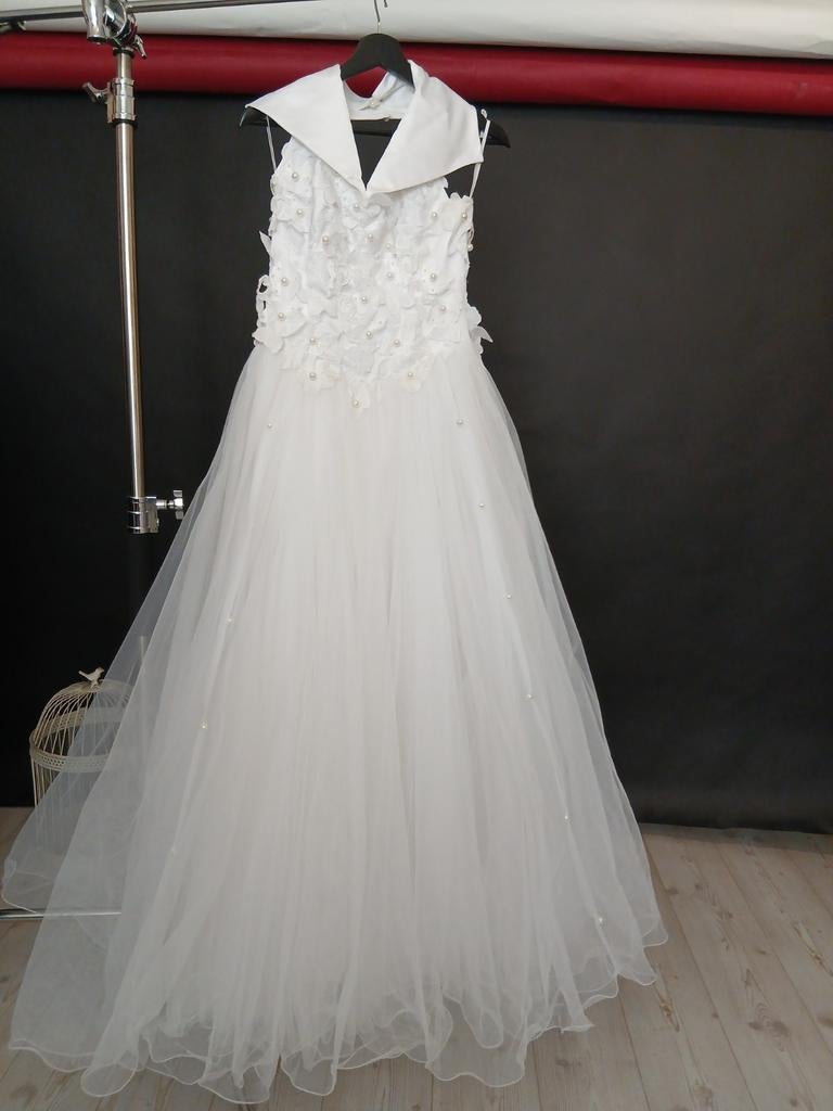 avenue herve mariage rotterdam trouwjurk 38/40, Ophalen of Verzenden, Zo goed als nieuw, Wit, Trouwjurk
