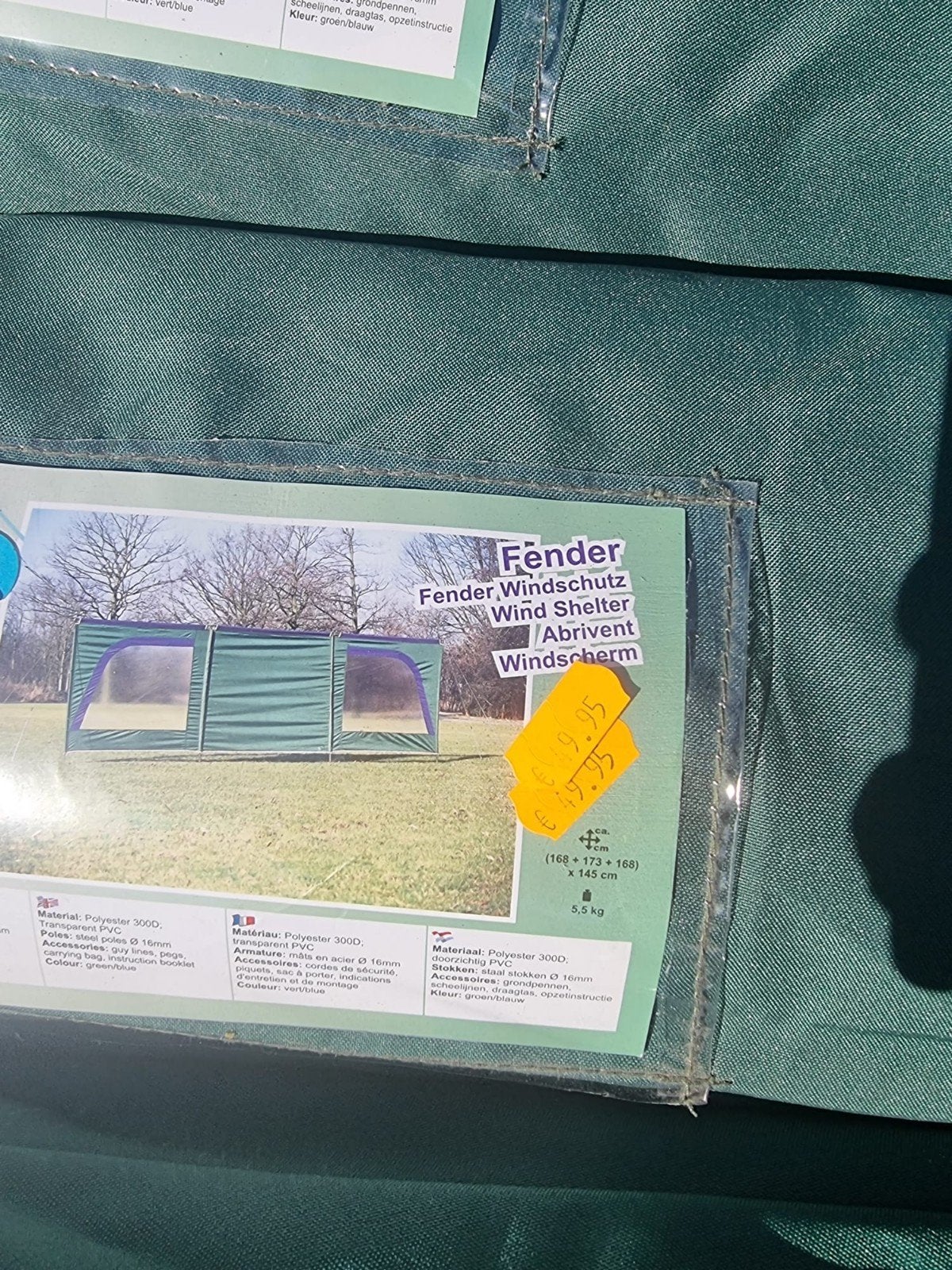 windschermen nieuw, Ophalen, Nieuw, Aluminium