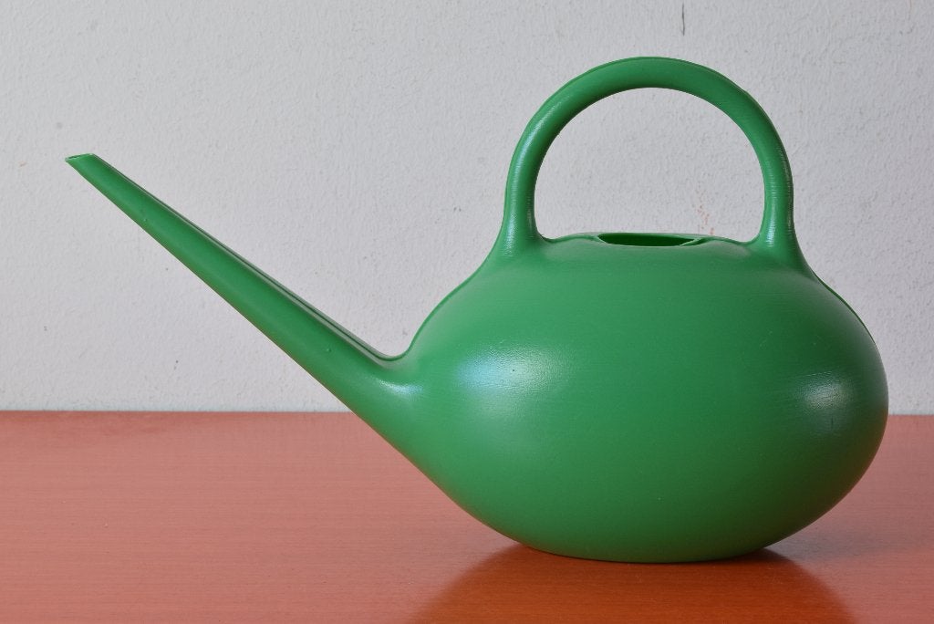 Retro vintage kunststof gieter - Space Age model, Ophalen of Verzenden, Zo goed als nieuw, Kunststof