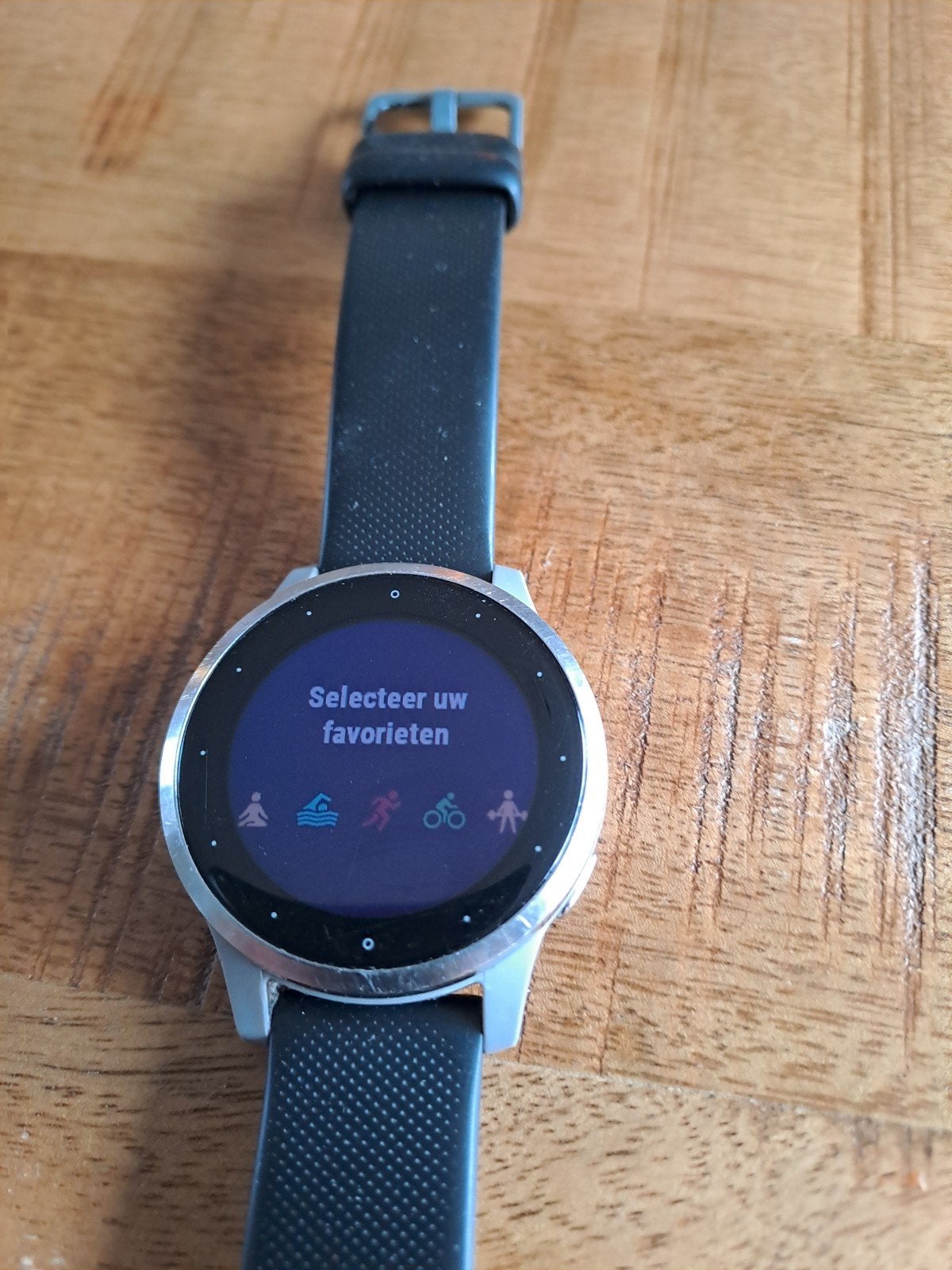 Garmin vivoactove 4s, Ophalen, Zwart, Android