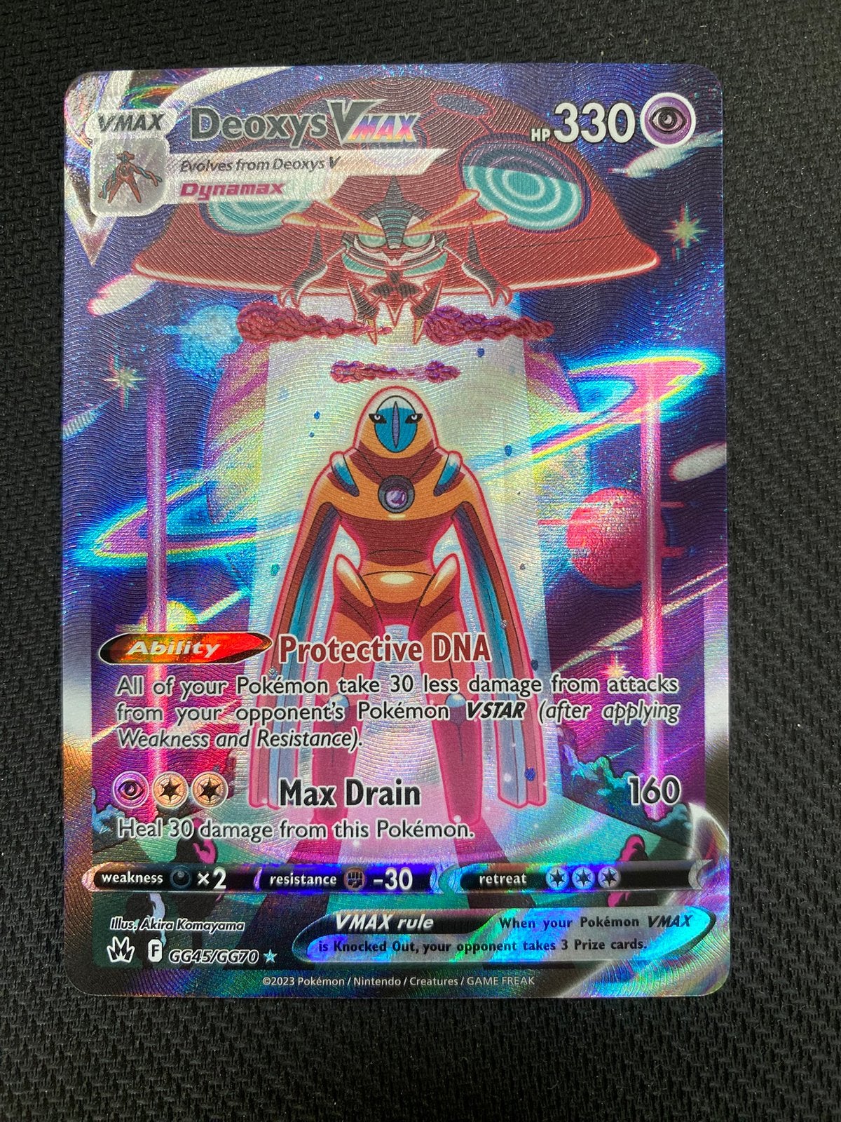 Pokémon  kaart mis print deoxys, Ophalen of Verzenden, Zo goed als nieuw