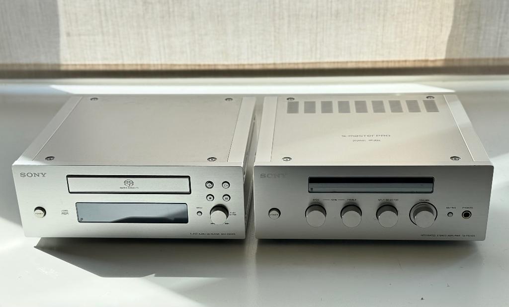 Sony TA-F501ES & SCD-X501ES, Ophalen, Gebruikt, Sony