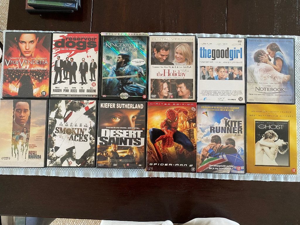 24 stuks: DVD-collectie: Actie, Drama, Romantiek en meer!, Actiekomedie, Nederlands, Ophalen of Verzenden, Zo goed als nieuw