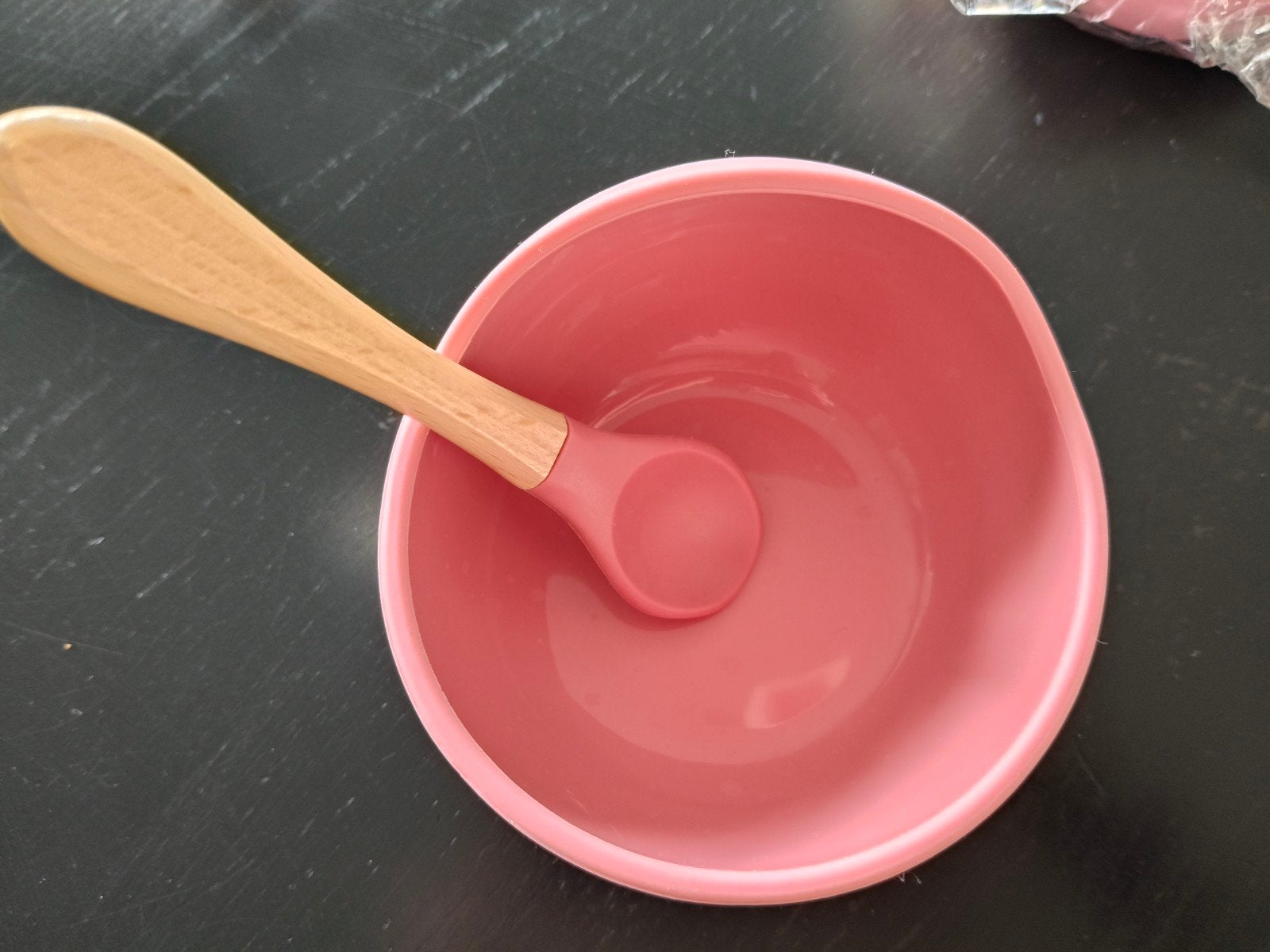 Baby voedingskom met lepel en zuignap, Ophalen of Verzenden, Nieuw, Overige typen