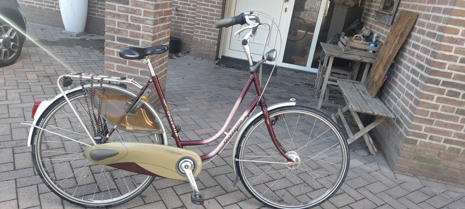 Gazelle dames fiets 7 versnellingen, Ophalen, Versnellingen, Gazelle, 53 tot 56 cm