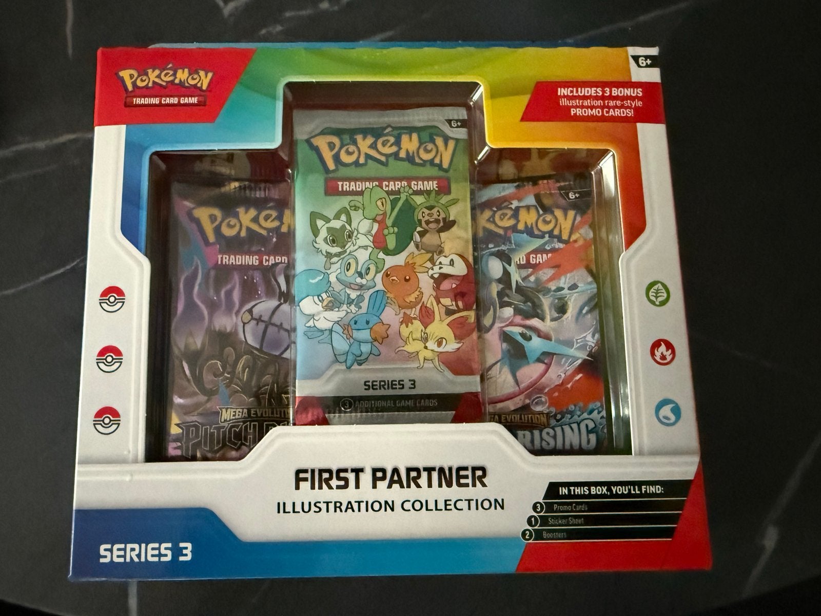 Pokémon First Partner Illustratie Collectie Serie 3, Ophalen, Nieuw, Overige typen