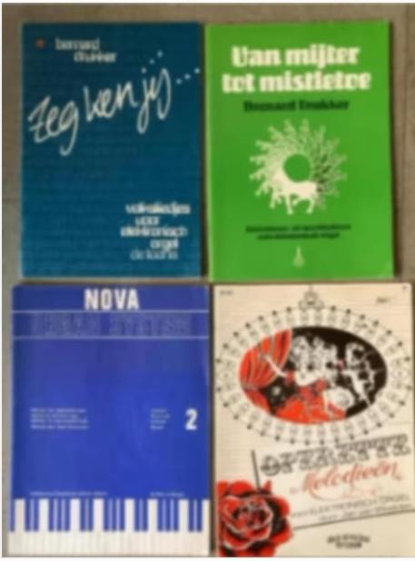 Bladmuziek Elektronisch orgel, Muziek en Instrumenten, Orgel, Gebruikt, Les of Cursus, Ophalen of Verzenden