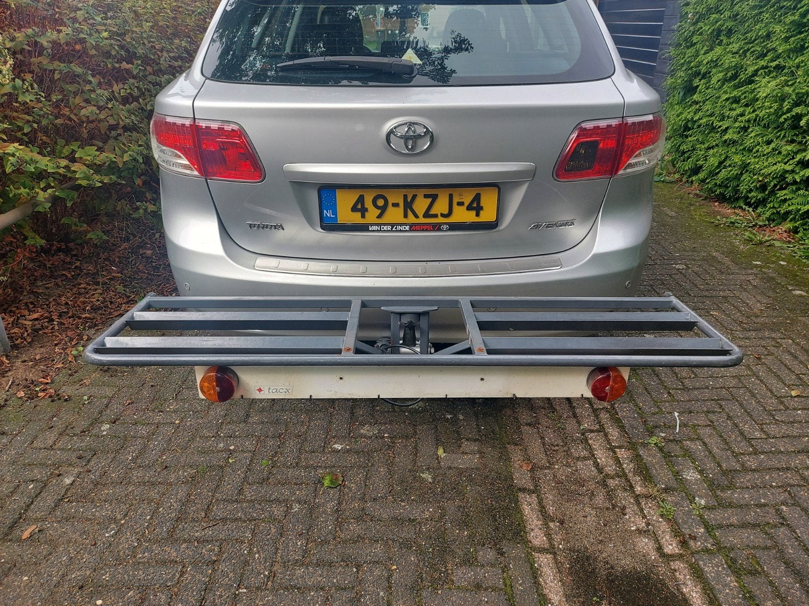 Tacx Trekhaak Fietsendrager voor 2 fietsen, Auto diversen, Ophalen, Gebruikt, Brede banden, 2 fietsen