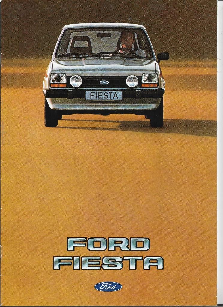 Brochure Ford Fiesta, 1982 (NL)., Ford, Nieuw, Ophalen of Verzenden, Ford