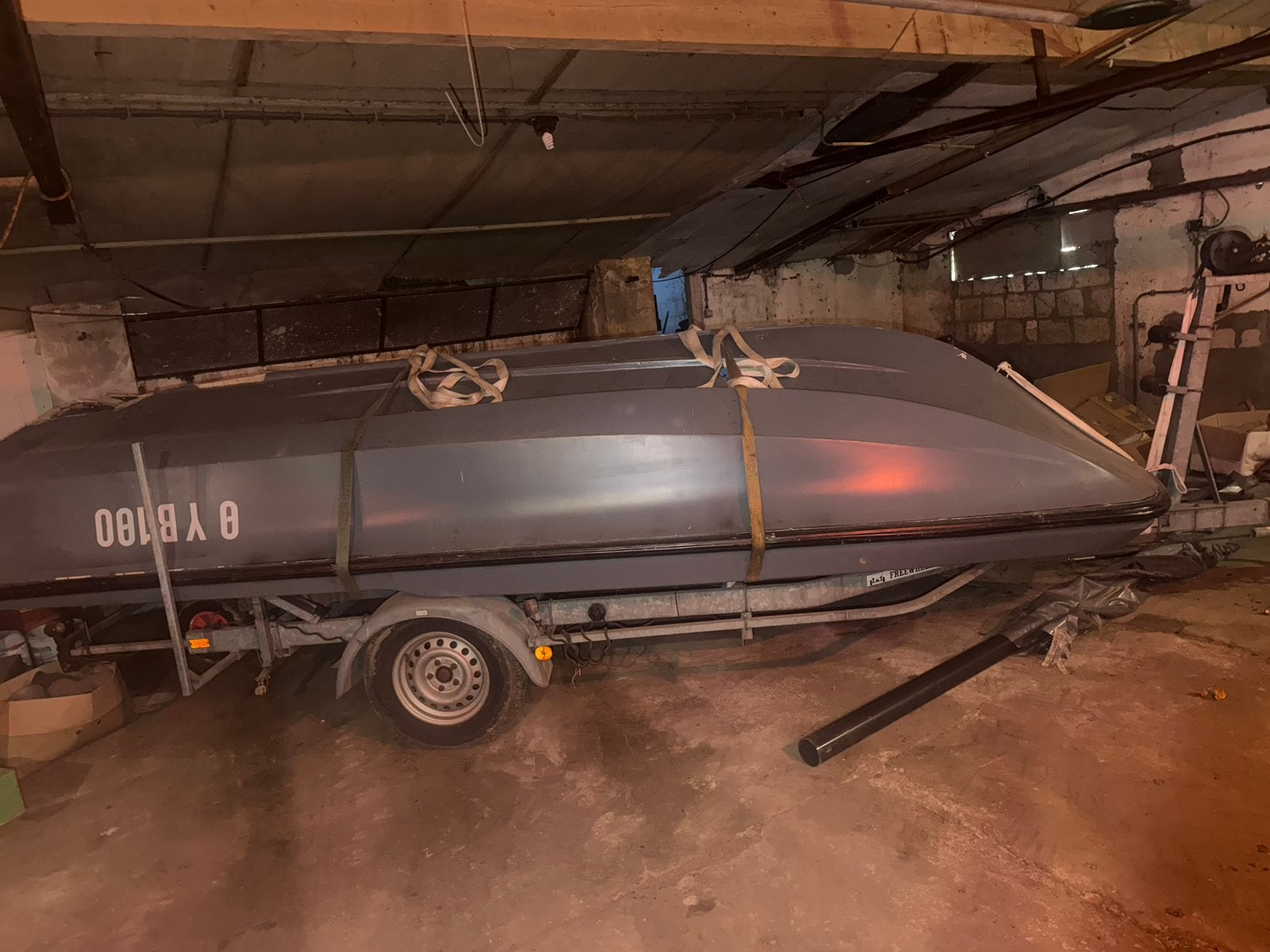 Dory 17 boot met werk, Watersport en Boten, Ophalen, Zo goed als nieuw