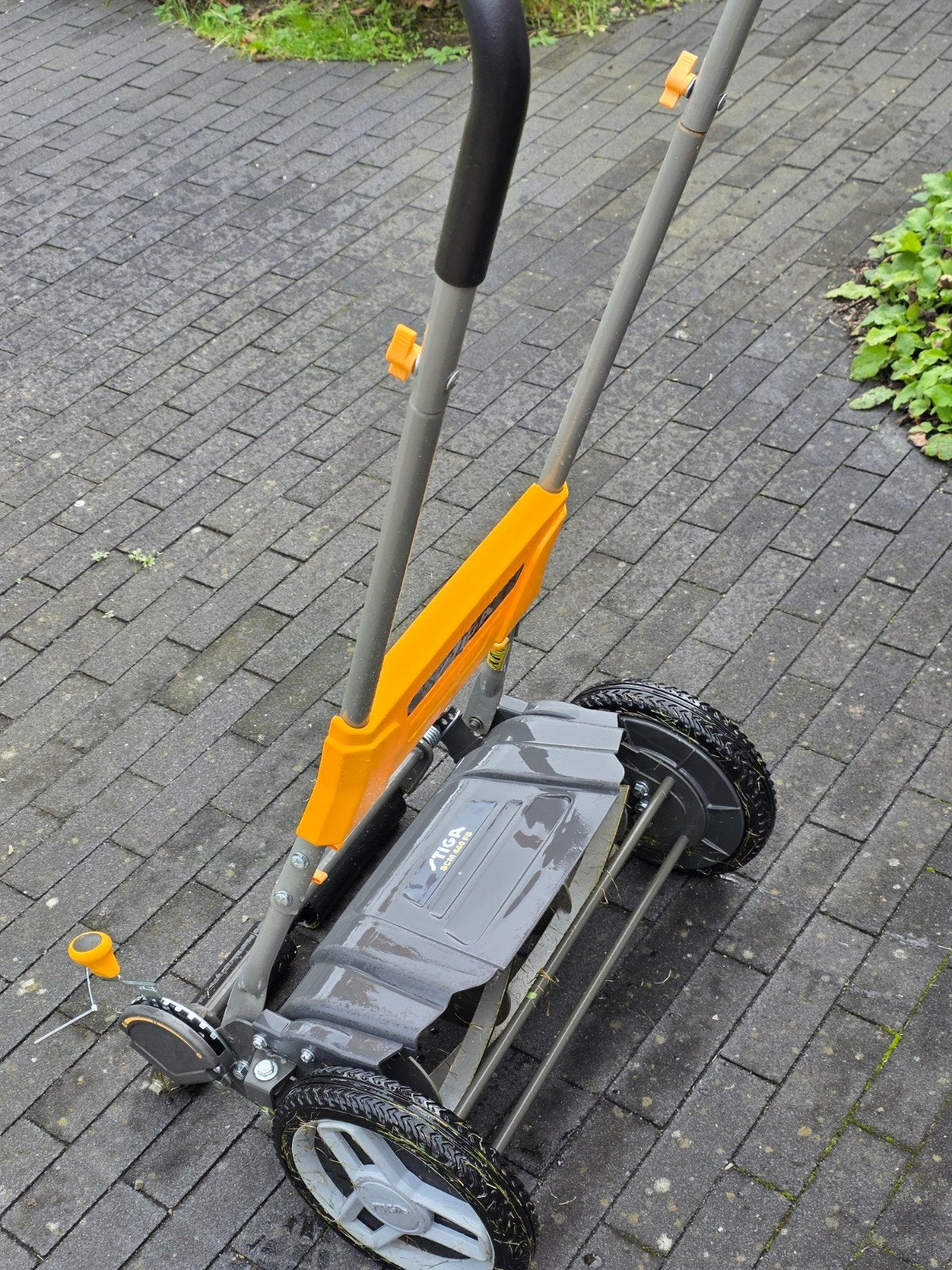 Stiga SCM 440 FS handgrasmaaier - Zo goed als nieuw, Tuin en Terras, Ophalen, Handgrasmaaier, Stiga, Zo goed als nieuw