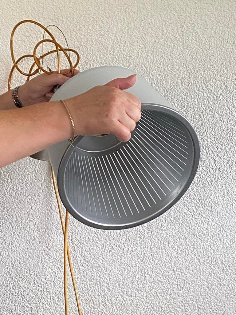 4 Ikea dimbare hanglampen (1 dimmer defect), Ophalen of Verzenden, Gebruikt, Glas, Minder dan 50 cm