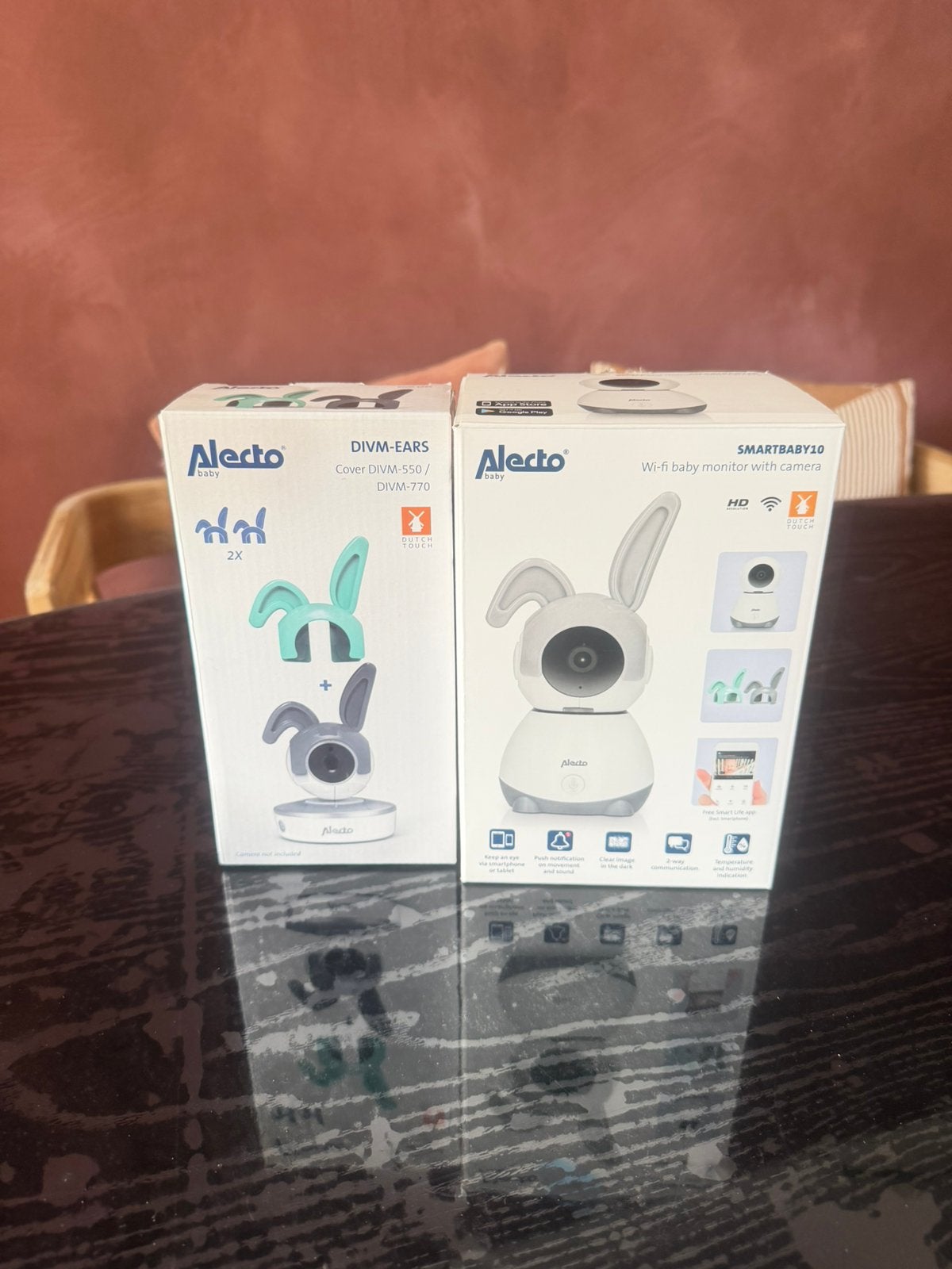 Alecto baby smartbaby 10 babyfoon, Ophalen, Zo goed als nieuw, 250 meter of meer, Camera