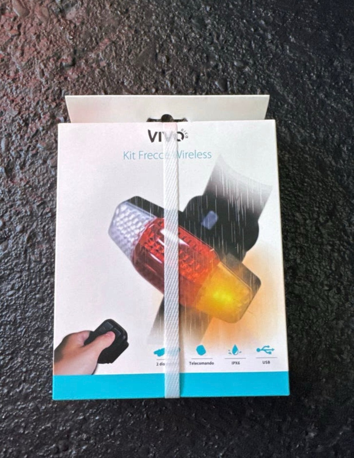 Vivo Fietsverlichting met Afstandsbediening, Verlichtingsset, Nieuw, Ophalen of Verzenden, Oplaadbaar